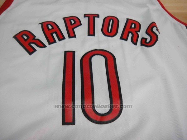 Maglia Toronto Raptors DeMar DeRozan #10 Bianco